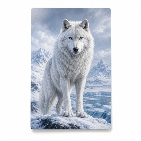 Arctic Wolf Collectible Art Card