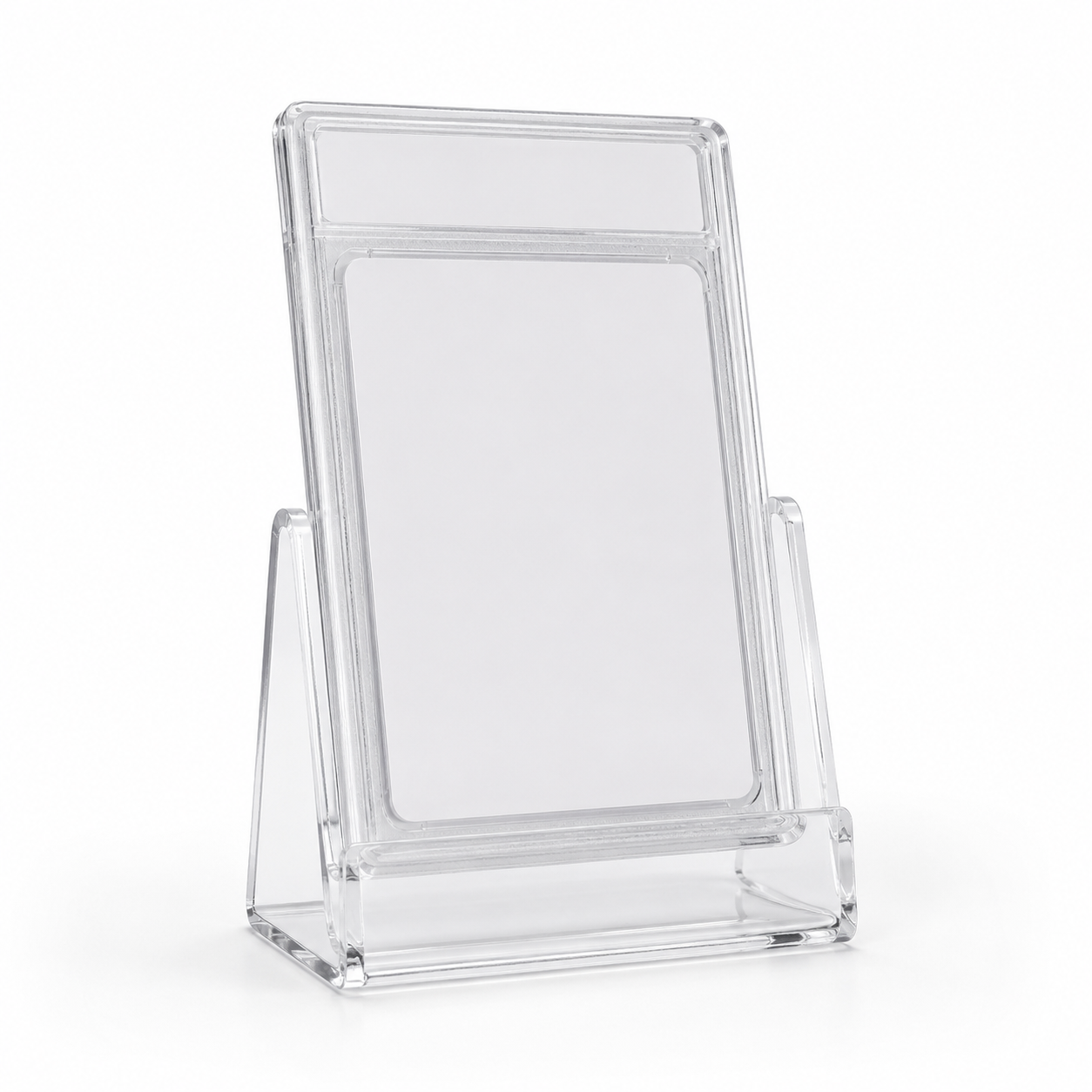 Clear Acrylic Card Display Stand