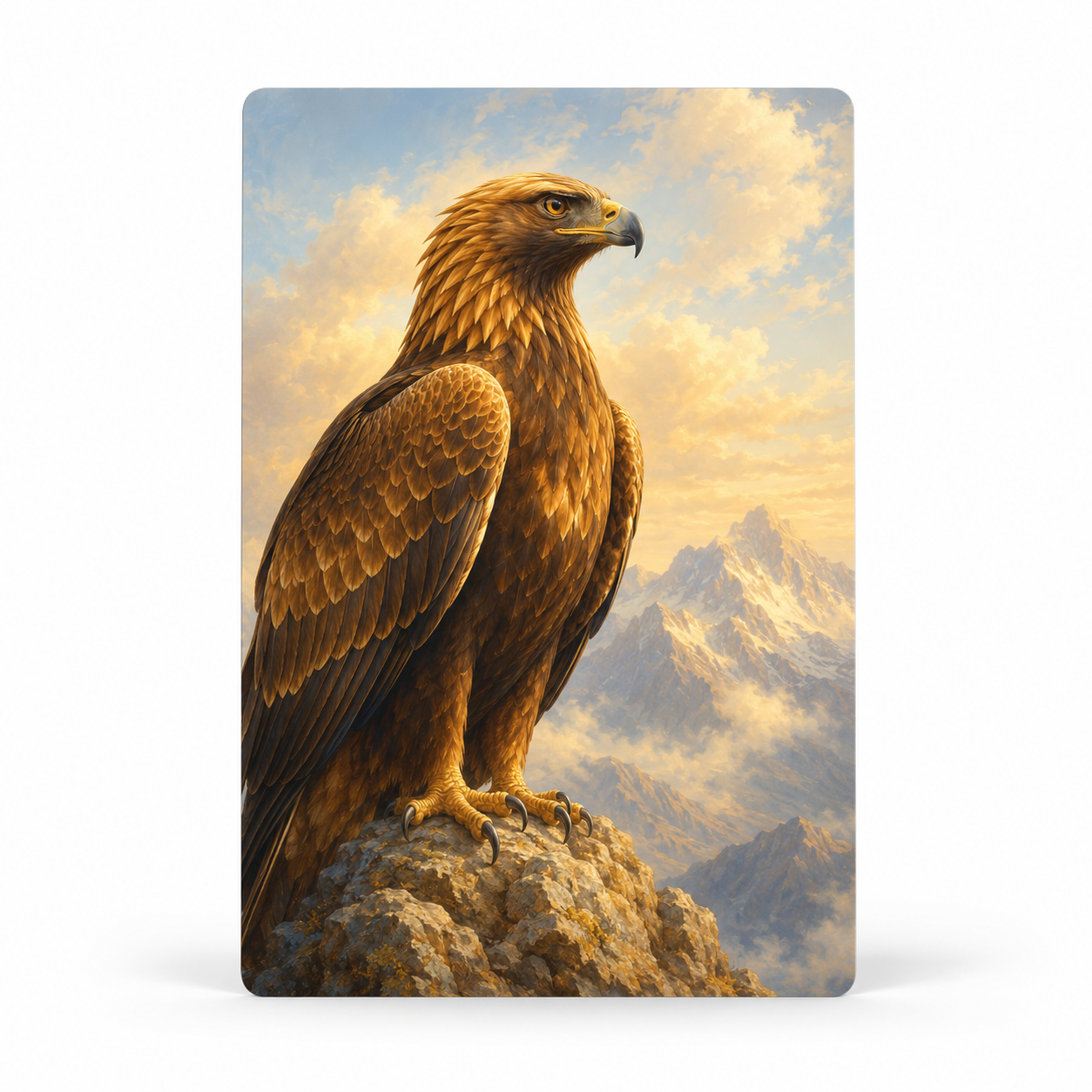 Golden Eagle Collectible Art Card