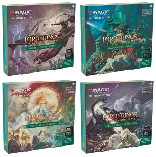 Magic: The Gathering - Lord of the Rings Holiday Scene Box (4 count)