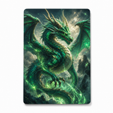 Emerald Dragon Collectible Art Card