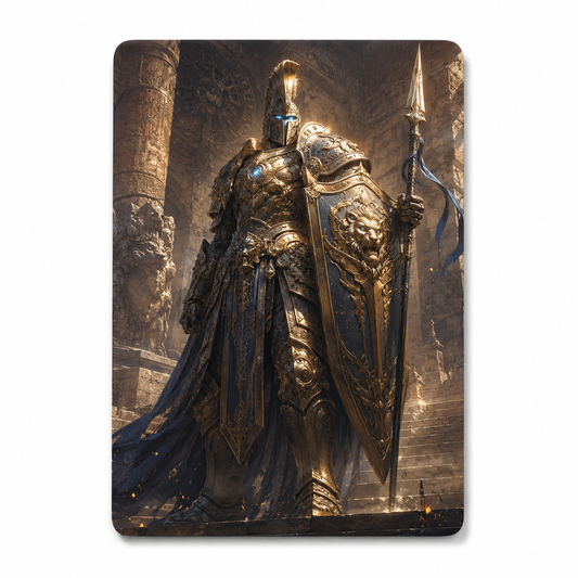 Golden Phoenix Collectible Art Card