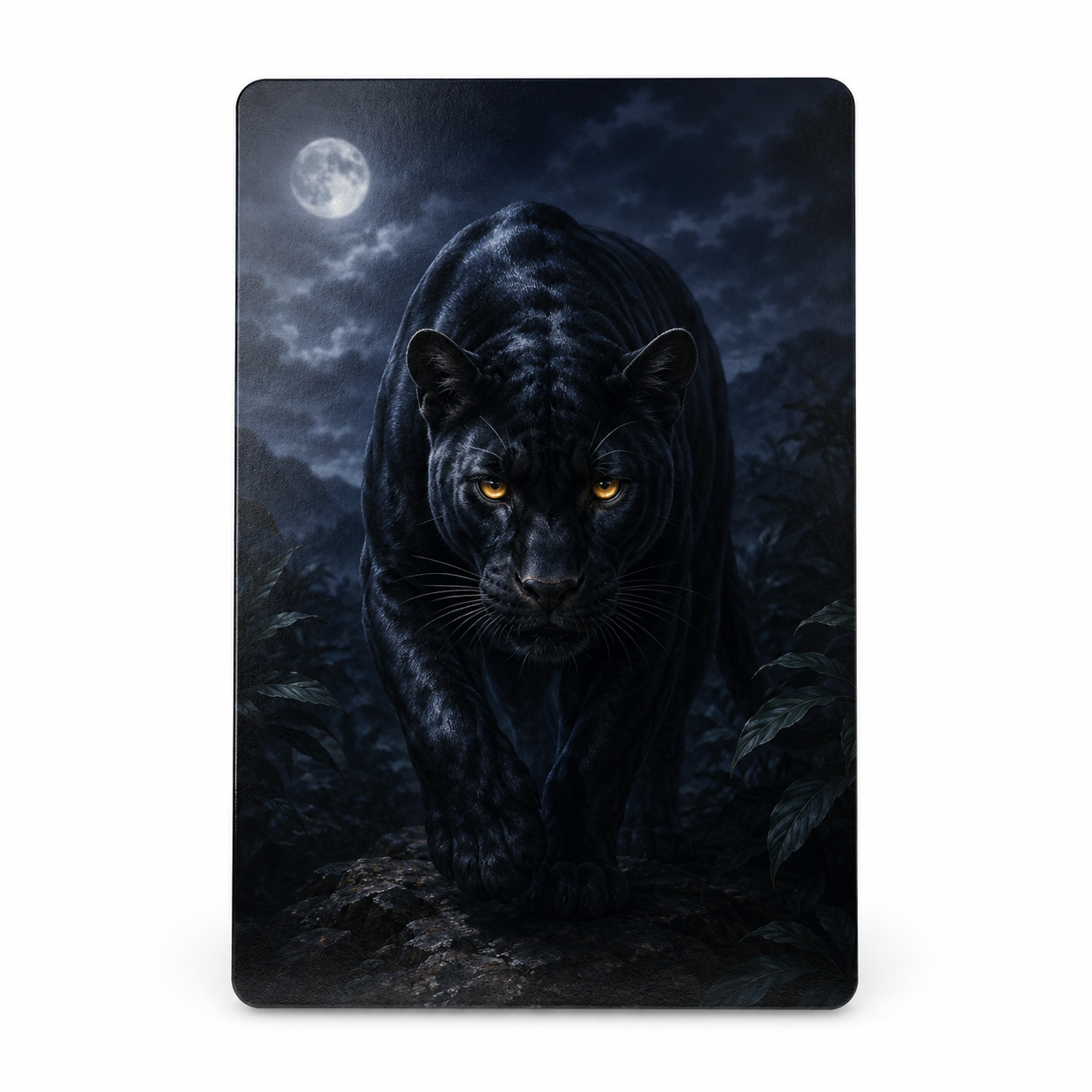 Midnight Panther Collectible Art Card