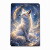 Moonlit Wolf Collectible Art Card
