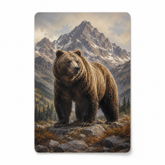 Mountain Bear Collectible Art Card