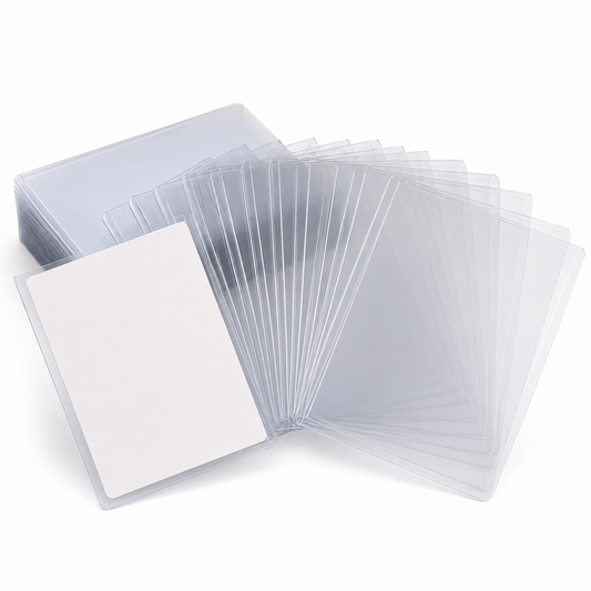 Protective Trading Card Sleeves - 100 Pack